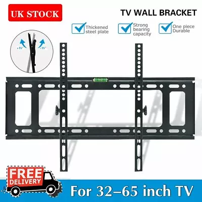 Tilt TV Wall Bracket Mount 32 37 40 42 46 48 50 55 58 65 70 INCH TV LG Samsung • £14.99