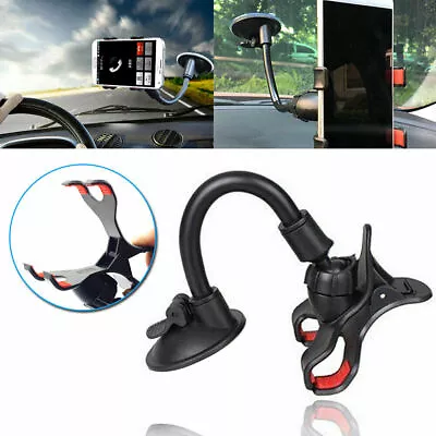 360° Car Windshield Mount Holder Stand For Mobile Cell Phone GPS IPhone Samsung • $7.99