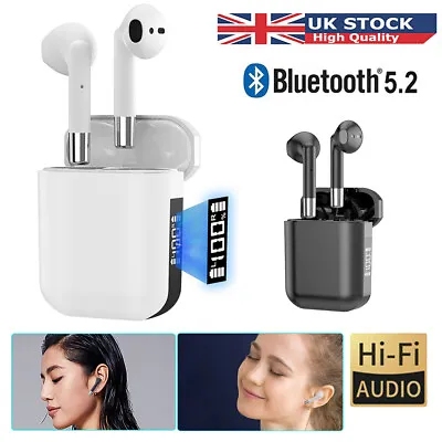 TWS Wireless Bluetooth Earphones Air In-Ear Pods Buds For Iphone/Samsung Android • £11.79