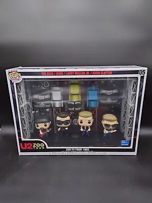 Funko Pop! Moment Deluxe: U2’s Zoo TV Tour (1993) Vinyl Figures (2022 Limited... • $49.99