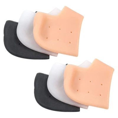 £9.81 • Buy 3 Pairs Foot Softening Socks Cooling Heel Repair Sock Heel Support For Heel Pain