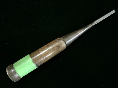 £24.64 • Buy H0189 Japanese Vintage Carving Chisel TATAKI NOMI Carpenter Tools Wooden