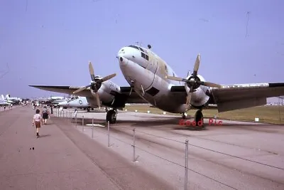 #Z60 - H Vintage 35mm Slide Photo- Military Airplane - 1974 • $6.50