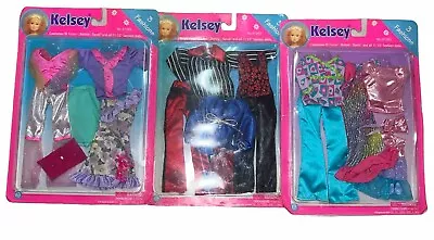 Vintage Kelsey Barbie Clone Fashion Doll Clone Clothes Tlc Lot • $20