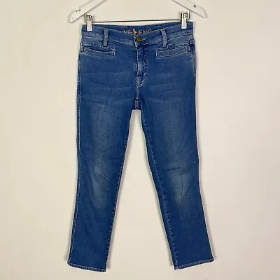 MIH Paris Mid Rise Cropped Skinny Jeans In Baez 26 Anthropologie 27  Inseam • $35