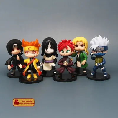 Anime Ninja Shippuden Orochimaru Itachi Gaara Tsunade 6pcs Figure Toy Gift A • $21.59