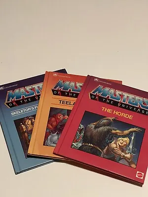 Masters Of The Universe Golden Book X3 The Horde Teela’s Secret Skeletor’s … • $30