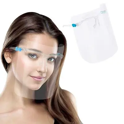 Face Shield Glasses Frame Full Cover Guard Visor Adjustable Unisex • £49.99