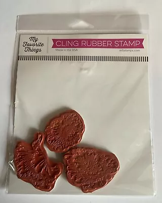 My Favorite Things Cling Rubber Stamp Set - Poppy Blooms • £9.99