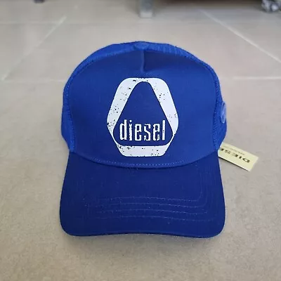 DIESEL Men's Logo Baseball Cap Blue • $34