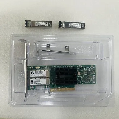 HP Ethernet 10Gb 2-port 546SFP+ Adapter 546SFP = MCX312B +455885-001 SFP Module • £33.46