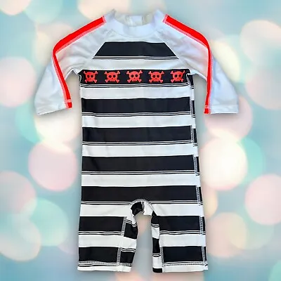 Baby Boy’s One Piece Rashguard Swimsuit Size 6-9 Months  • $12.99