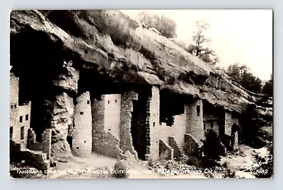 Postcard RPPC Colorado Manitou Springs Cliff Dwellings Sanborn S-1662 1950s • $8