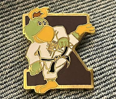 Taekwondo Pin ~1987 Pan Am Games At Indianapolis~Mascot Amigo~Parrot~non Olympic • $4