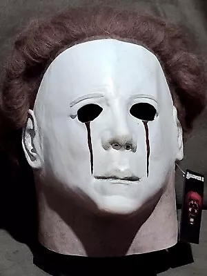 Trick Or Treat Studios Halloween II (1981) Michael Myers Blood Tears Latex Mask • $54.99