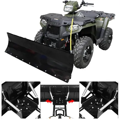 For ATV Snow Plow Adjustable 45  Steel Blade Complete Universal Kit Package • $999.99