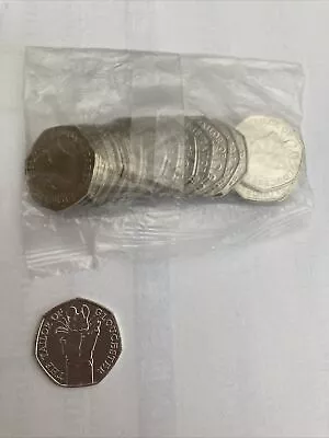 (UNCIRCULATED) !!! Beatrix Potter Tailor Of Gloucester 50p 2018. • £3