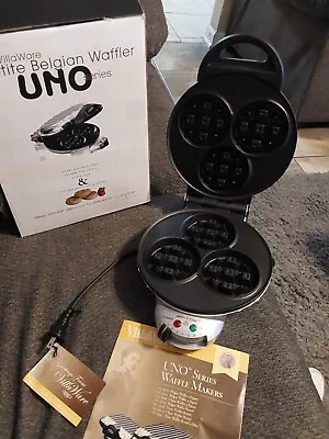  VillaWare V2005 UNO Petite Belgian Waffler New (Open Box) • $79.99