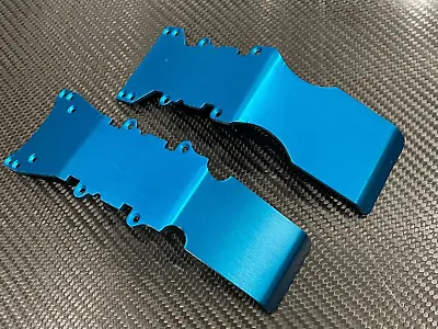 Aluminum S-L  Front And Rear Skid Plates For Traxxas Emaxx Tmaxx 2.5/3.3 Blue • $24.29