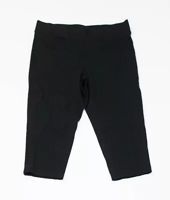 Pure Jill J.Jill Slim Leg Cropped Pull On Pants Women’s Size M Pet Black Stretch • $14.95