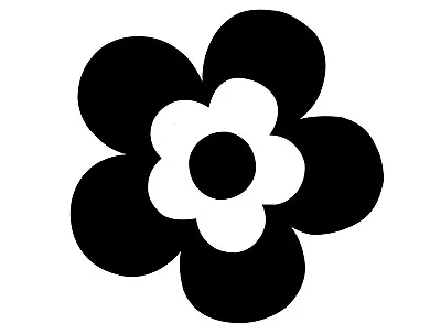 18 Large Daisy Flower Sticker Set Various Sizes Decal Stickers Car Van Window • £6.50