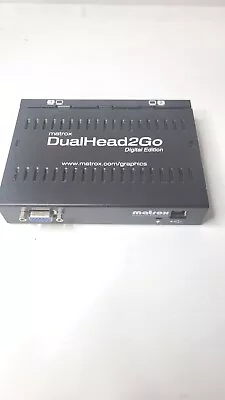 Matrox Dualhead2go Digital Edition • $19