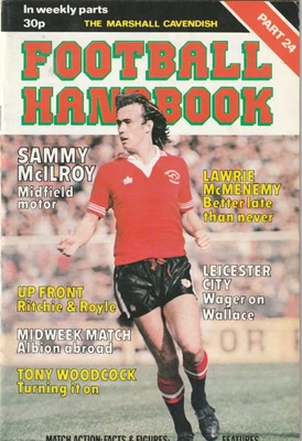 £2.75 • Buy Marshall Cavendish Football Handbook Part 24 - Sammy Mcllroy , Leicester City
