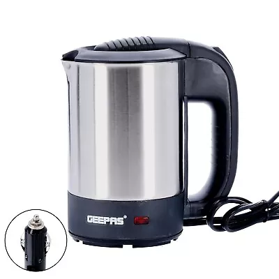 12V Travel Kettle Car Caravan Camper Van Portable Hot Water Kettle Tea Coffee UK • £18.95