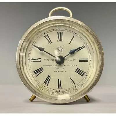 Vintage Antique Ansonia Small Bedside Clock Non Working 6cm Diameter  • $124.46
