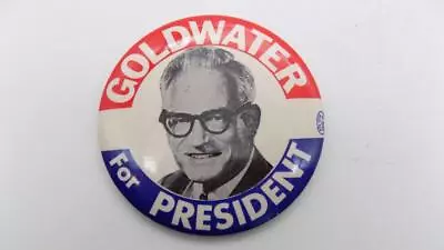  Goldwater For President  Pinback Button Political President Campaign 1964 NOS • $6.95