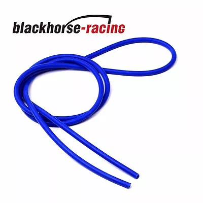 $1.52 • Buy 1 Foot ID: 5/16  / 8mm Silicone Vacuum Hose Tube High Performance Blue  By Foot 