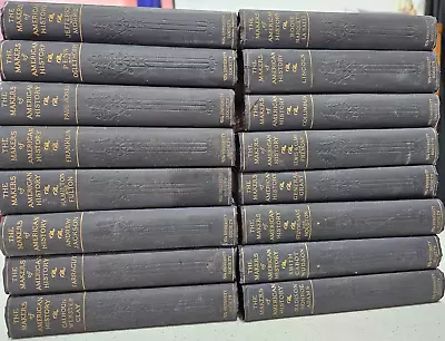The Makers Of American History The University Society 16 Volumes • $95