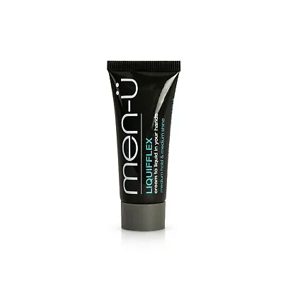 Men-u Liquifflex 15ml | Hair Styling Grooming Cream Medium Hold And Medium Shine • £3.95
