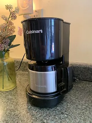 Cuisinart DCC-450 4 Cup Coffee Maker Stainless Steel Carafe Tested & Working • $26.99