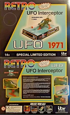 Sixteen12 UFO Interceptor 'Retro' 1971 New Diecast Metal Model One Of Only 1000 • £129.95