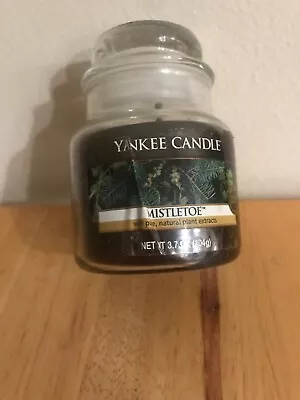 Yankee Candle Mistletoe  3.7 Oz. Jar Small • $9.95