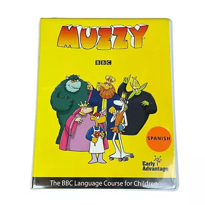 BBC Muzzy Spanish Level 1 Early Advantage Language Course For Children 5 DVD/CD • $39.99