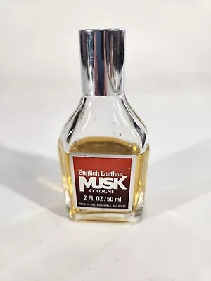 Vintage Mem Co  Men's English Leather Musk Cologne Splash Over 1 Oz  • $11.99