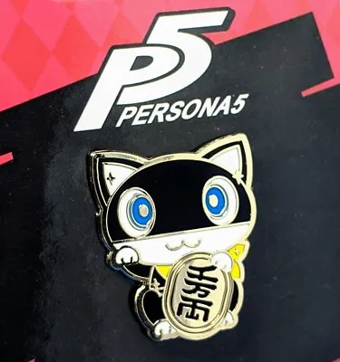 Persona 5 Royal Strikers Lucky Cat Morgana Mona Pin Figure PS4 Switch P5 P5R P5S • $15.01