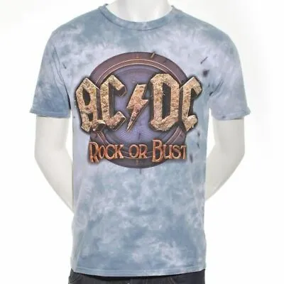 £14.99 • Buy T-shirt AC/DC Rock Or Bust Tour Grey