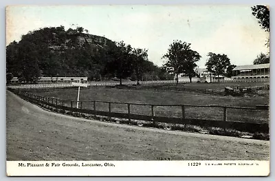 Mt. Pleasant & Fair Grounds Lancaster Ohio Postcard • $6.50