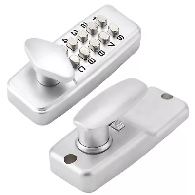 Mechanical Digital Door Lock Push Button Keyless Code Combination Lock Set Tool • $37.99