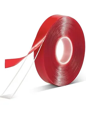 Super Strong Thin Double Sided Transparent Tape DIY.  Nano Acrylic Adhesive 3m • £2.99