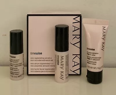 Mary Kay Timewise Mini Replenishing Serum +C Microdermabrasion Set Expired 04/16 • $14