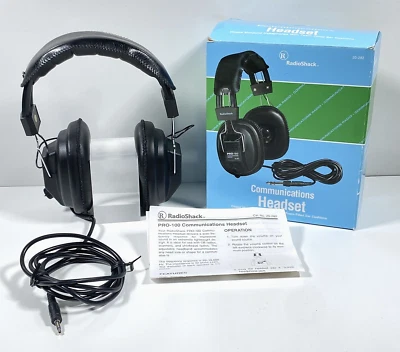 $17.99 • Buy Vintage Radio Shack PRO-100 Volume Adjustable Communications Head Set 20-282