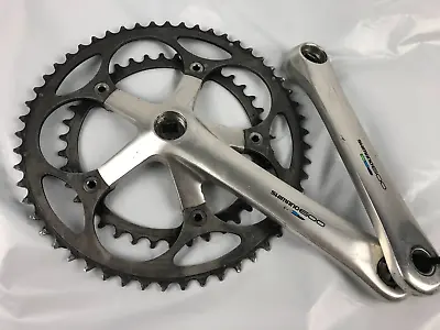 Shimano 600 FC-6400 Crankset 53/39t 7 Spd 172.5mm Length • $80