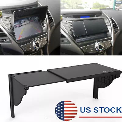 Universal Car GPS/DVD/LCD Visor Sun Shade Navigation Cover Anti-glare Accessory • $10.32