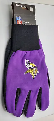 Minnesota Vikings Purple With Black Palm Sport Utility Gloves - NFL • $11.99