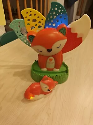 3-in-1 Musical Soother Night Light Projector Fox Infantino Go Gaga Nursery. • $37