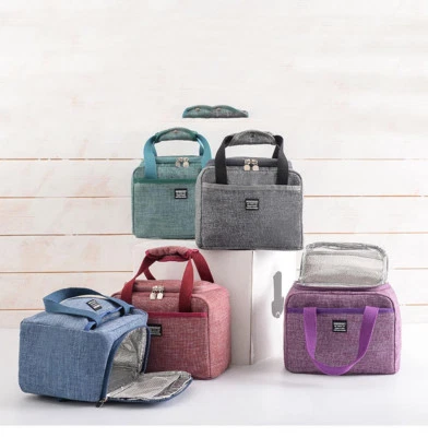 $18.34 • Buy Insulated Lunch Box Cooler Bag Waterproof Thermal Work School Picnic Bento